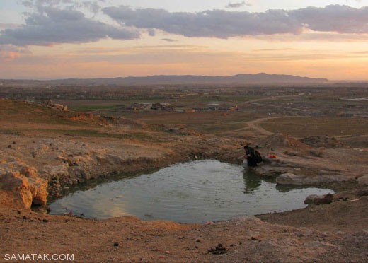 شهر باستانی مراغه در دل رشته کوه های سهند