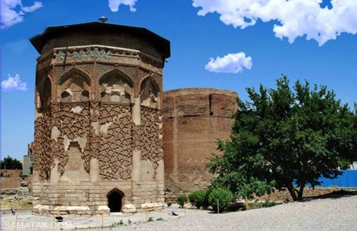 شهر باستانی مراغه در دل رشته کوه های سهند