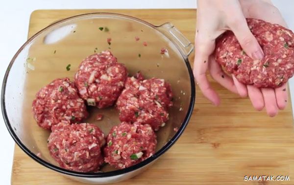 طرز تهیه چیز برگر خانگی با طعم و مزه بازاری طرز تهیه چیز برگر خانگی با طعم و مزه بازاری