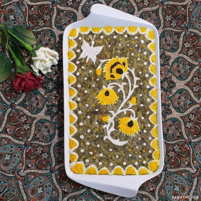 70 عکس تزیین آش رشته نذری - مجلسی - پشت پا 70 عکس تزیین آش رشته نذری - مجلسی - پشت پا