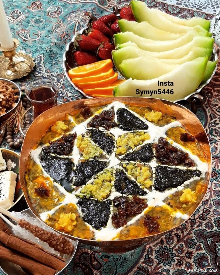 70 عکس تزیین آش رشته نذری - مجلسی - پشت پا 70 عکس تزیین آش رشته نذری - مجلسی - پشت پا