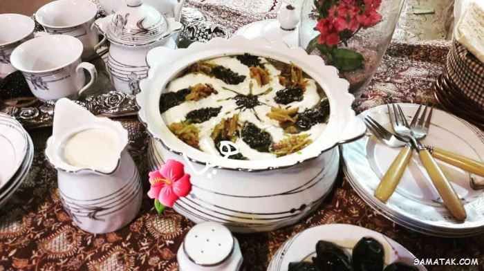 70 عکس تزیین آش رشته نذری - مجلسی - پشت پا 70 عکس تزیین آش رشته نذری - مجلسی - پشت پا