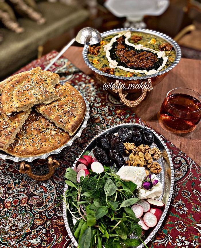 70 عکس تزیین آش رشته نذری - مجلسی - پشت پا 70 عکس تزیین آش رشته نذری - مجلسی - پشت پا