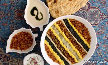 70 عکس تزیین آش رشته نذری - مجلسی - پشت پا 70 عکس تزیین آش رشته نذری - مجلسی - پشت پا