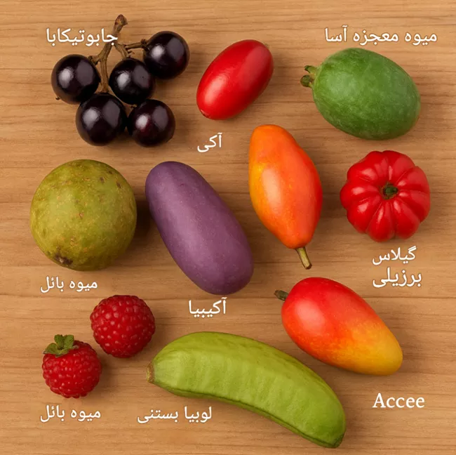 عکس میوه های استوایی با اسم و مشخصات 2 عکس میوه های استوایی با اسم 2