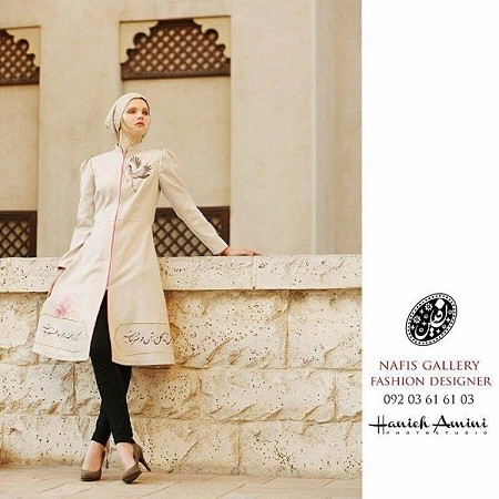 جدیدترین مدل های مانتو حاشیه دار مجلسی جدیدترین مدل های مانتو حاشیه دار مجلسی