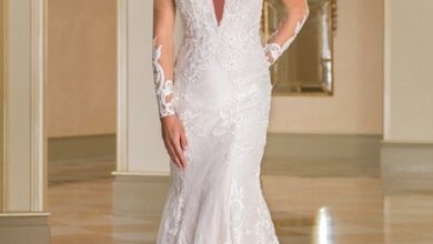 مدل لباس عروس برای دختران لاغر و باریک اندام 2 1703837536 samatak com