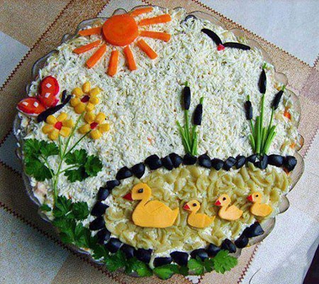 مدل های تزیین غذا مخصوص کودکان