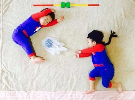 عکس های کودکان ناز در حال خواب