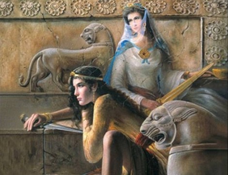 زنان جنگجوی ایران در زمان های قدیم + تصاویر