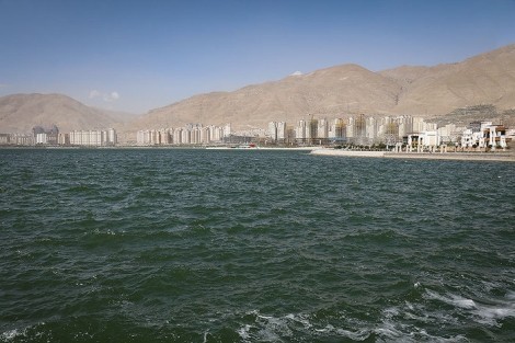 عکس های بزرگترین دریاچه مصنوعی خاورمیانه در ایران