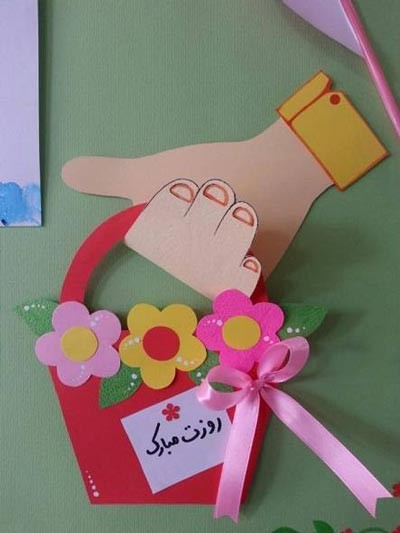 عکس زیباترین کاردستی های روز دانش آموز