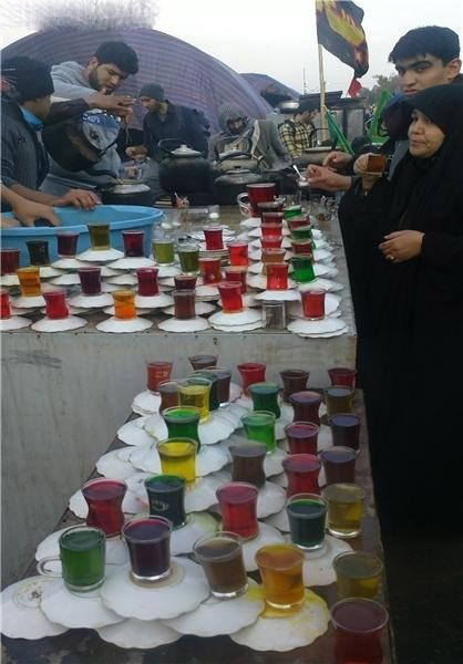 عکس های فوق العاده زیبا در مسیر پیاده روی به کربلا عکس های فوق العاده زیبا در مسیر پیاده روی به کربلا