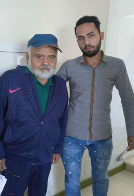 پسری که کلیه اش را به اکبر عبدی اهدا کرده است + تصاویر