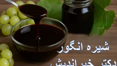 طرز تهیه شیره انگور خیراندیش