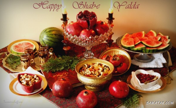 سفره شب یلدا باکلاس + تزیین سفره شب یلدا ساده و شیک سفره شب یلدا باکلاس + تزیین سفره شب یلدا ساده و شیک