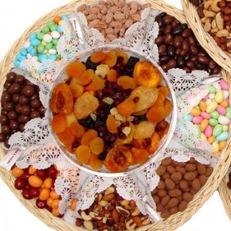 انواع تزیینات آجیل شب یلدا یا شب چله