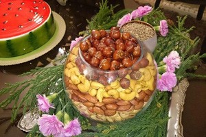 انواع تزیینات آجیل شب یلدا یا شب چله 7 93308475 samatak com