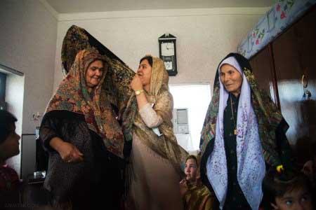 تصاویر جالب جشن هفت روزه نوزاد در ترکمنستان