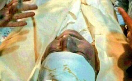عکس صورت آیت الله رفسنجانی پس از مرگ عکس صورت آیت الله رفسنجانی پس از مرگ