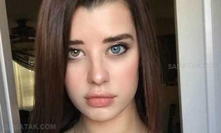 عکس دختران چشم سبز خارجی