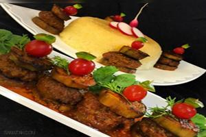 آموزش خورش بادمجان با گوشت چرخ کرده 27 1124503717 samatak com