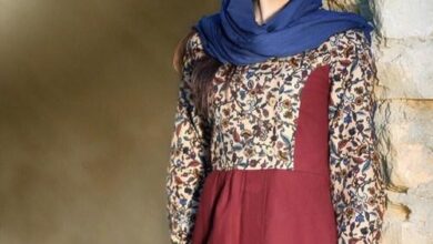 مدل مانتو سنتی با پارچه ترمه 22 687316561 samatak com