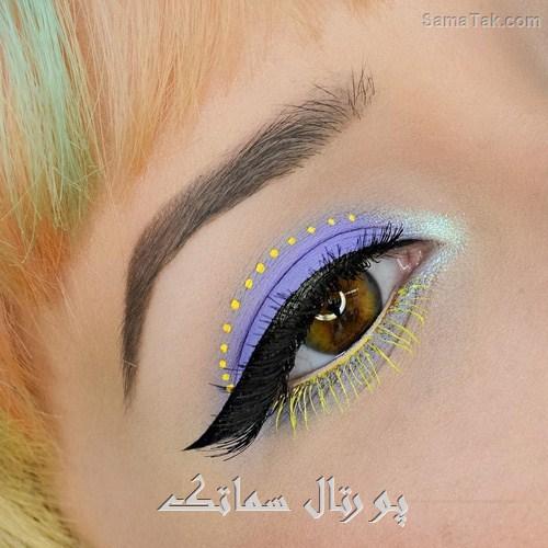 فشن ترین مدل های سایه چشم لایت