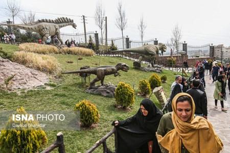 مهمان های نوروزی در پارک ژوراسیک تهران