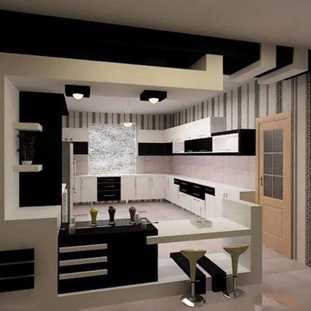 مدل کابینت های MDF بسیار شیک برای آشپزخانه ها