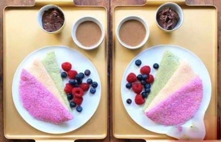 غذاهای خوشمزه رنگارنگ خارجی غذاهای خوشمزه رنگارنگ خارجی
