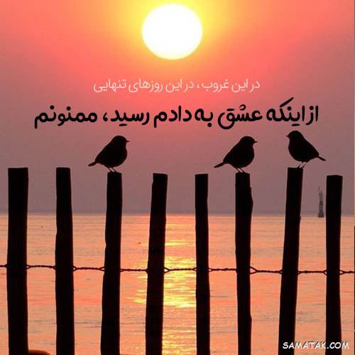 عکس پروفایل غروب آفتاب | عکس غروب خورشید با کیفیت بالا