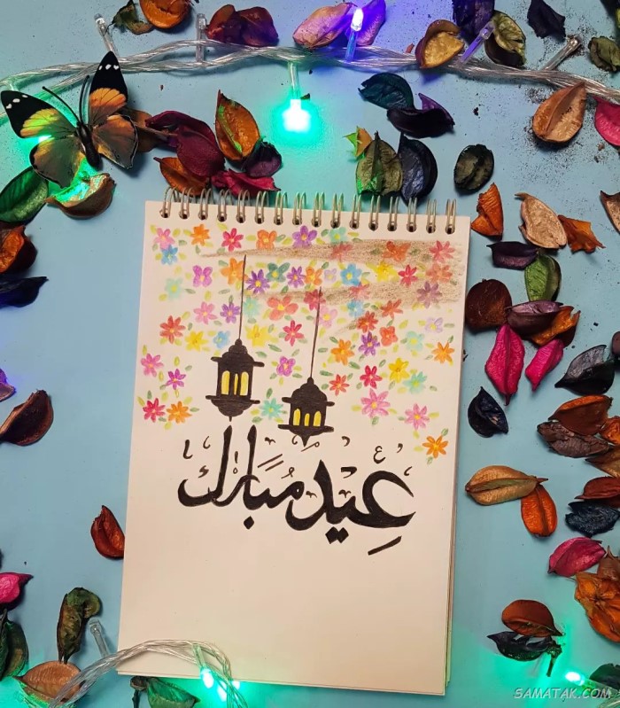 نقاشی عید فطر با رنگ آمیزی زیبا، ساده و آسان نقاشی عید فطر با رنگ آمیزی زیبا، ساده و آسان