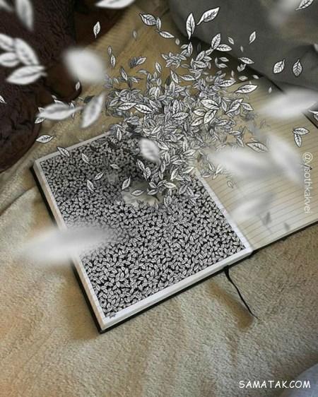 زیباترین طرح های روی کاغذ ترسیم شده با مداد زیباترین طرح های روی کاغذ ترسیم شده با مداد