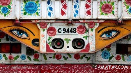 نقاشی روی کامیون ها نقاشی روی کامیون ها