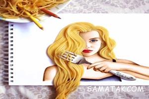نقاشی های ترکیبی با اشیا 45 1857067898 samatak com