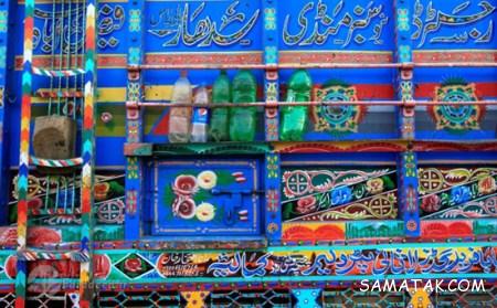 نقاشی روی کامیون ها نقاشی روی کامیون ها