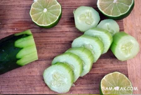 طرز تهیه انواع ماسک صورت با خیار طرز تهیه انواع ماسک صورت با خیار