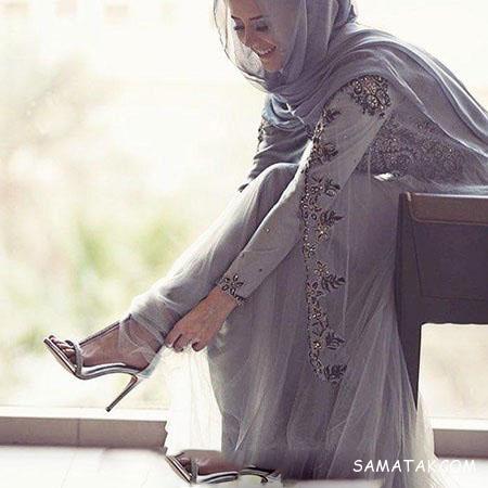 انواع مدل لباس مجلسی پوشیده