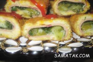 رولت مرغ چیست؟ + طرز تهیه رولت مرغ چرخ شده 7 1959370862 samatak com