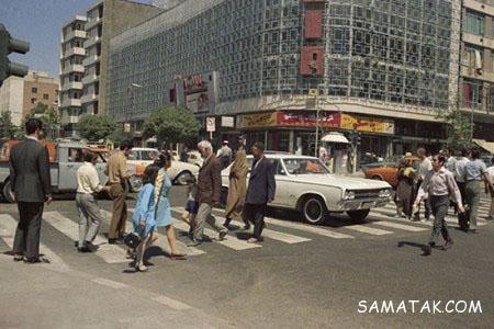 تصاویر خیابان های تهران قبل از انقلاب