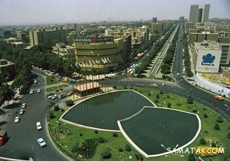 تصاویر خیابان های تهران قبل از انقلاب