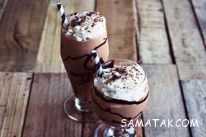 طرز تهیه آیس میلک شکلاتی، نوشیدنی خنک فصل تابستان 9 1195134344 samatak com