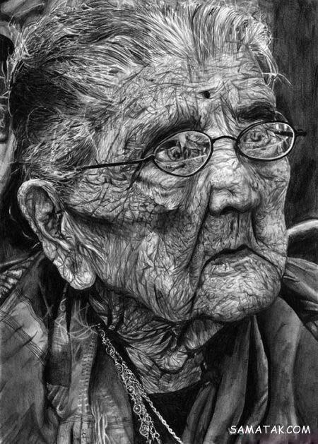 ترسیم نقاشی های سه بعدی با استفاده از زغال ترسیم نقاشی های سه بعدی با استفاده از زغال