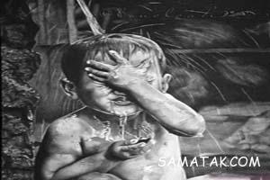 ترسیم نقاشی های سه بعدی با استفاده از زغال 33 1911559966 samatak com