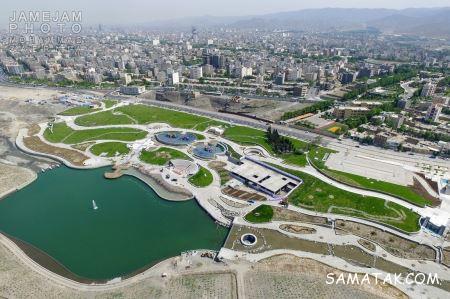 دریاچه مصنوعی بوستان چهل بازه مشهد + تصاویر
