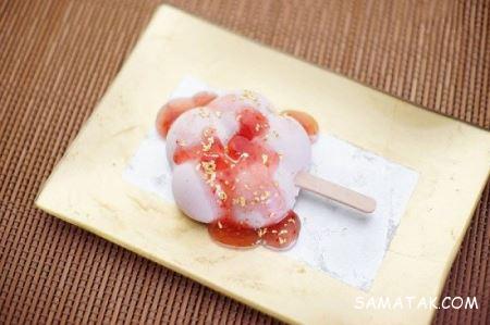 جدیدترین بستنی در ژاپن که در گرما آب نمی شود