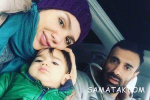 عکس های عادل غلامی و همسرش و فرزندش 55 2037397388 samatak com