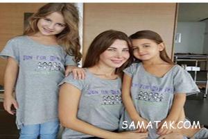 عکس های خفن نانسی عجرم در آغوش همسرش 51 698307768 samatak com