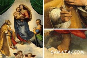 ایرادهای مخفی در نقاشی ها و آثار هنری معروف 26 796784347 samatak com